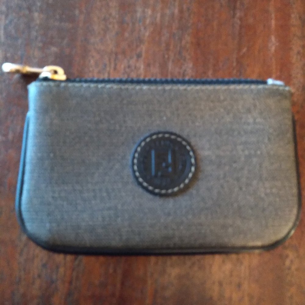 Fendi Zipper Coin/Card